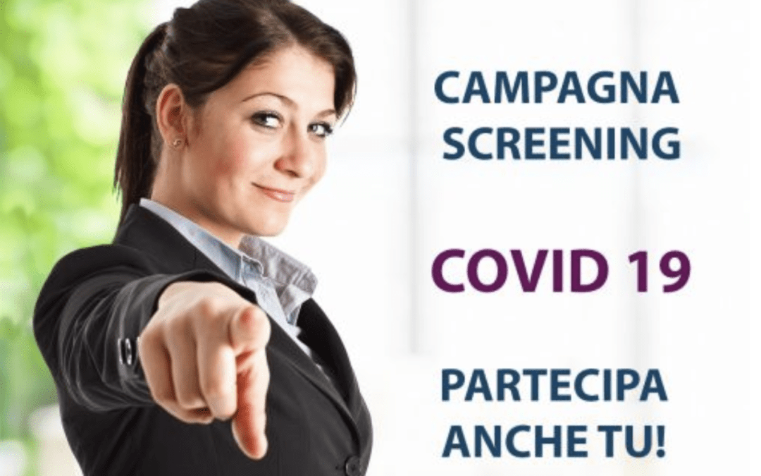 Screening anti-Covid19 a favore di Studenti e Personale scolastico 3 Maggio 2021