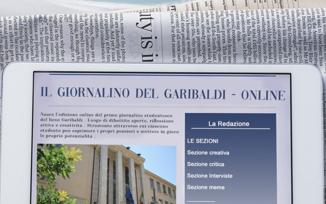 “Il Giornalino del Garibaldi” – Online